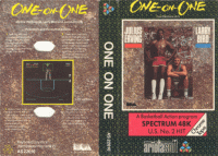 One on One ZX Spectrum US box art